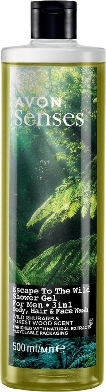 Avon Senses Escape To The Wild Duş Jeli 500 ml
