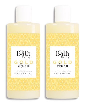The Bath Factory Gold Aura Duş Jeli 2x400 ml
