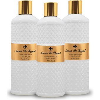 Savon De Royal White Pearl Duş Jeli 3x500 ml