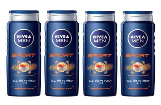 Nivea Men Sport Duş Jeli 4x250 ml