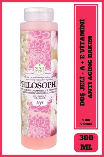 Nesti Dante Philosophia Lift Kiraz Çiçeği Vegan Duş Jeli 300 ml