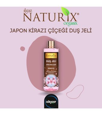 Naturix Terapi Kiraz Çiçeği Duş Jeli 400 ml