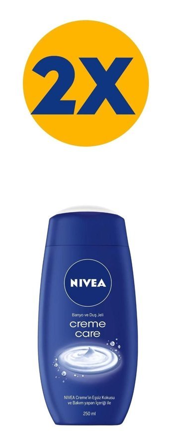 Nivea Creme Care Duş Jeli 2x250 ml