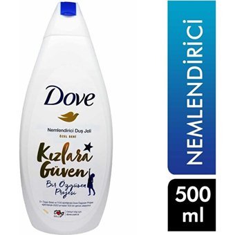 Dove Kızlara Güven Nemlendirici Duş Jeli 500 ml