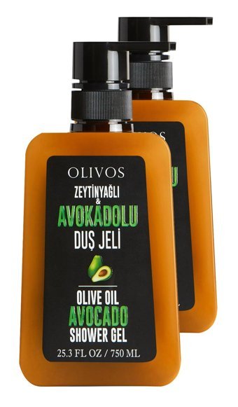 Olivos Besleyici Avokado-Zeytinyağı Nemlendirici Duş Jeli 2x750 ml
