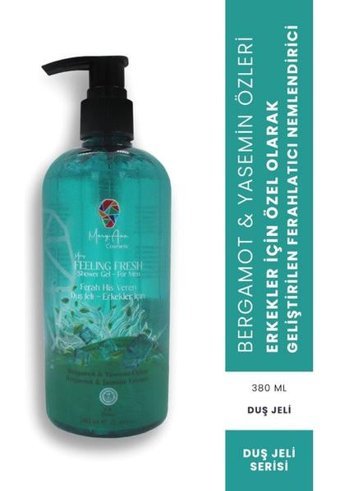 Mary Ann Feeling Fresh For Men Bergamot-Yasemin Duş Jeli 380 ml