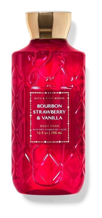 Bath & Body Works Bourbon Çilek-Vanilya Duş Jeli 295 ml