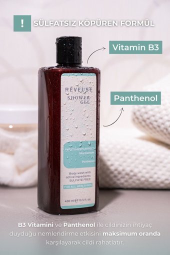 Reveuse Niacinamide Nemlendirici Duş Jeli 400 ml