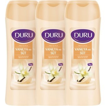 Duru Süt-Vanilya Duş Jeli 3x450 ml