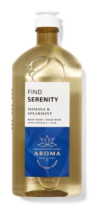 Aroma Bath & Body Works Find Serenity Mimoza-Nane Duş Jeli 295 ml