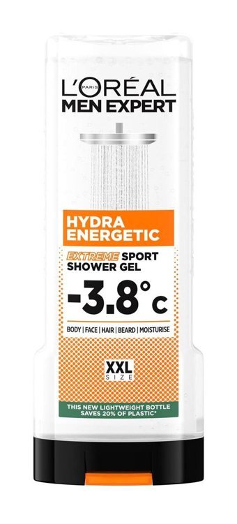 L'Oreal Paris Expert Hydra Energetic Extreme Sport Duş Jeli 400 ml