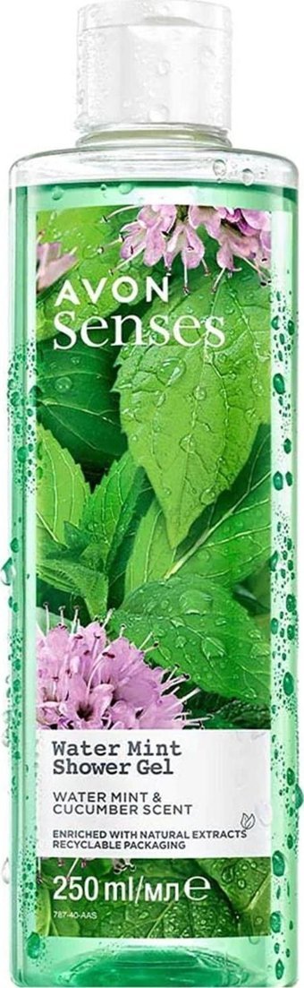 Avon Senses Water Mint Nane-Salatalık Duş Jeli 250 ml