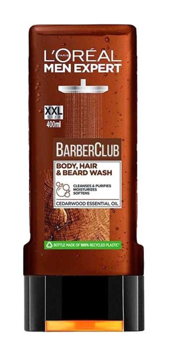 L'Oreal Paris Barber Club Sedir Ağacı Nemlendirici Duş Jeli 400ml