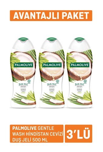 Palmolive Hindistan Cevizi Duş Jeli 3x500 ml