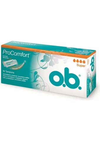 O.b. ProComfort Süper Tampon 4x16'lı
