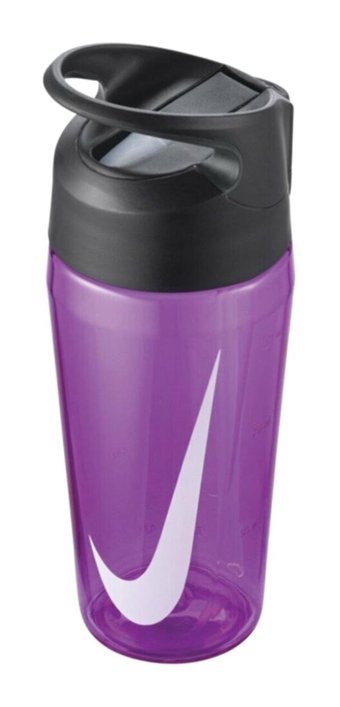 Nike Hypercharge Straw Mor Plastik Spor Yetişkin Matara 470 ml