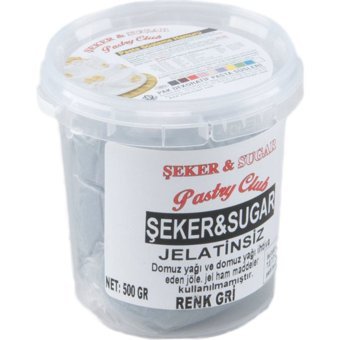 Şeker & Sugar gri Şeker Hamuru 500 gr
