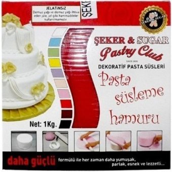 Şeker & Sugar Kırmızı Şeker Hamuru 1 kg