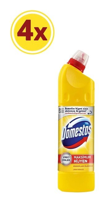 Domestos Sıvı Çamaşır Suyu 4x750 ml