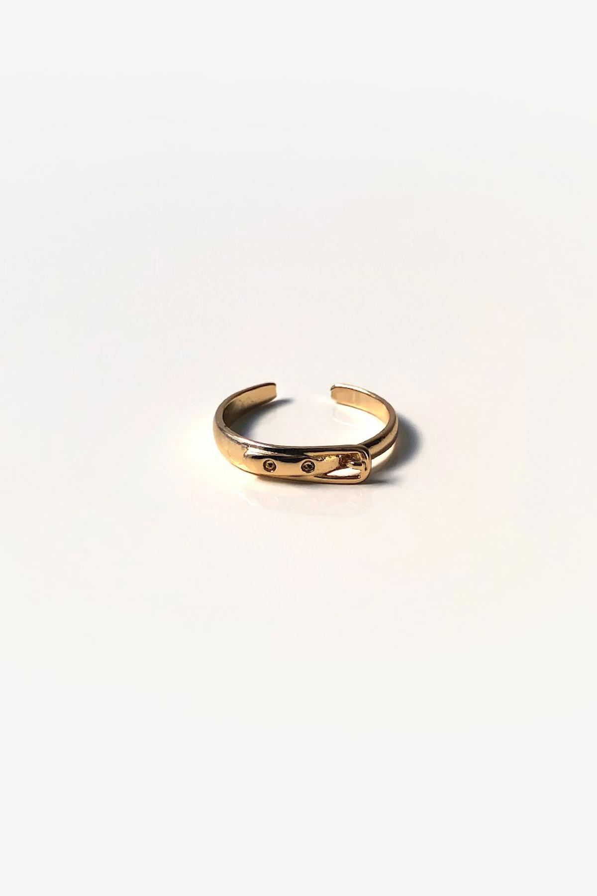 Teen Jewellry Ayarlanabilir Tekli Pirinç Yüzük