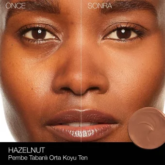 Nars Soft Matte Complete Meddark 4 Hazelnut Nemlendiricili Göz Altı ve Yüz Krem Pot Kapatıcı