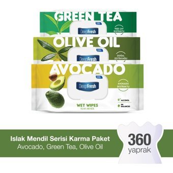 Deep Fresh Zeytinyağlı 360 Yaprak 3'lü