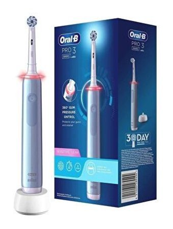 Oral-b Pro 3 3000 Işıklı Sert Şarjlı Yetişkin Diş Fırçası Beyaz