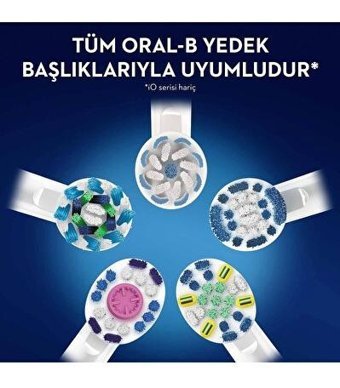 Oral-b Pro 3 3000 Işıklı Sert Şarjlı Yetişkin Diş Fırçası Beyaz