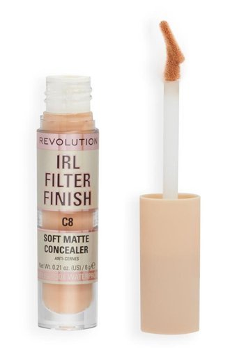 Revolution Irl Fılter Fınısh C8 Nemlendiricili Göz Altı Likit Fırça Kapatıcı