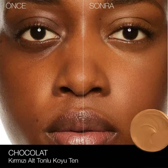Nars Soft Matte Complete Dark 0 Chocolat Nemlendiricili Göz Altı ve Yüz Krem Pot Kapatıcı