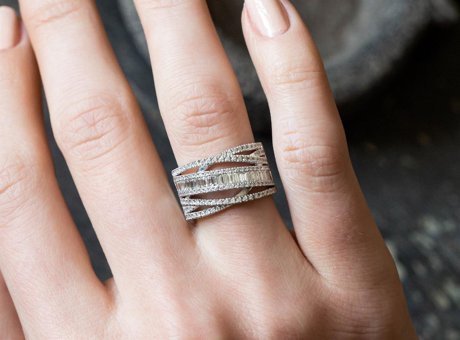 Safir Kuyumculuk 1.02 Karat Parlak Sertifikalı Beyaz Pırlanta Yüzük