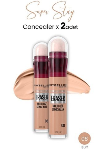 Maybelline Multi Use 08 Nemlendiricili Göz Altı ve Yüz Likit Silgi Kapatıcı