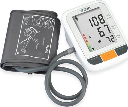 Scain L5-33 180 Ölçüm Hafızalı Konuşan Koldan Tam Otomatik Tansiyon Aleti
