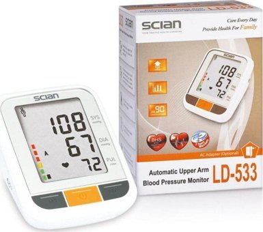 Scain L5-33 180 Ölçüm Hafızalı Konuşan Koldan Tam Otomatik Tansiyon Aleti