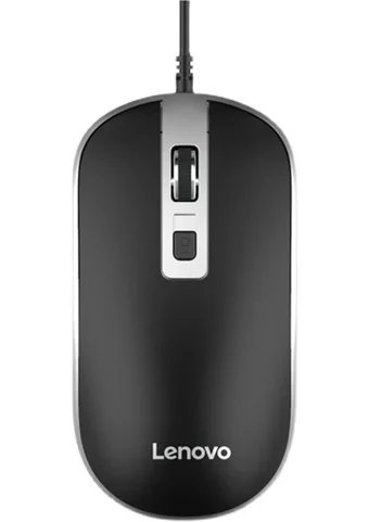 Lenovo M104 Yatay Kablolu Siyah Optik Mouse