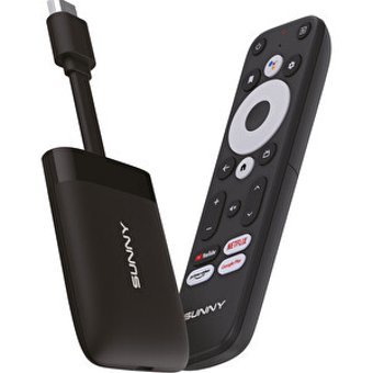 Sunny Prime 16 GB Kapasteli 2 GB Ram Wifi 4K Android TV Stick