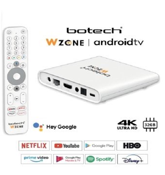 Botech Wzone White 32 GB Kapasteli 2 GB Ram Wifi 4K Android TV Box