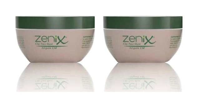 Zenix Argan Yağlı Killi Krem Yüz Maskesi 2x350 gr