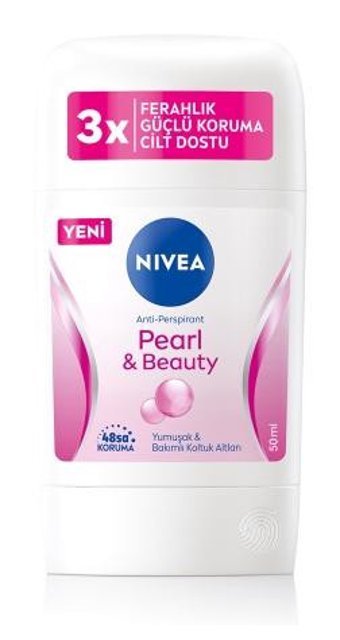 Nivea Pearl&Beauty Ter Önleyici Antiperspirant Stick Kadın Deodorant 50 ml