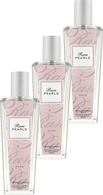 Avon Rare Pearls Pudrasız Ter Önleyici Antiperspirant Sprey Kadın Deodorant 3x75 ml