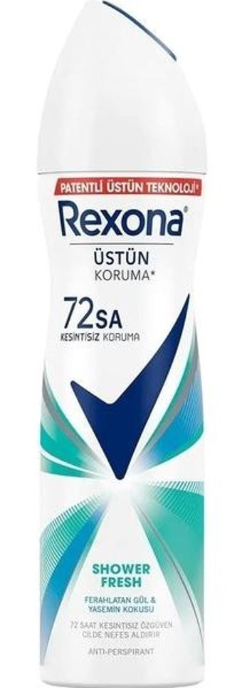 Rexona Shower Fresh Ter Önleyici Antiperspirant Sprey Kadın Deodorant 150 ml