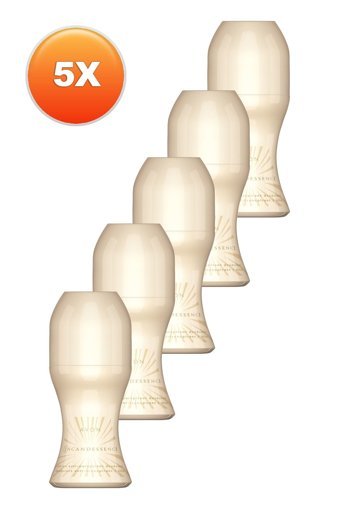 Avon Incandessence Pudrasız Antiperspirant Roll-On Kadın Deodorant 5x50 ml