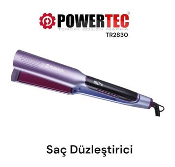 Powertec TR2830 Dereceli Seramik Saç Düzleştirici