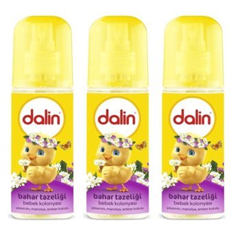 Dalin Bahar Tazeliği Sprey Bebek Kolonyası 3x150 ml