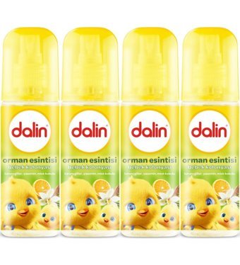 Dalin Orman Esintisi Sprey Bebek Kolonyası 4x150 ml