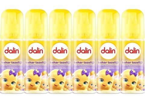 Dalin Bahar Tazeliği Sprey Bebek Kolonyası 6x150 ml