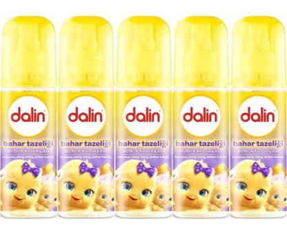 Dalin Bahar Tazeliği Sprey Bebek Kolonyası 5x150 ml