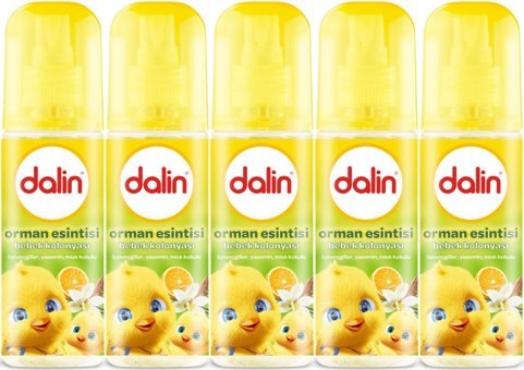 Dalin Orman Esintisi Sprey Bebek Kolonyası 5x150 ml