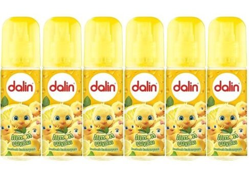 Dalin Limon Rüyası Sprey Bebek Kolonyası 6x150 ml