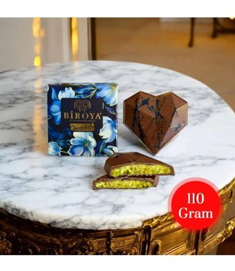 Biroya Antep Fıstığı Kadayıf Dolgulu Sütlü Dubai Çikolatası 110 gr